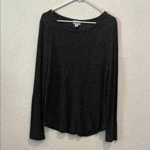 Old Navy Black Long Sleeve Tee